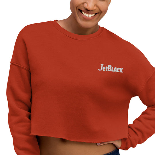 JetBlack Crop Sweatshirt